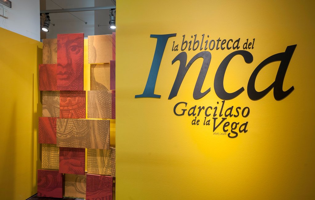 IV Centenario de la muerte de El Inca Garcilaso de la Vega - La biblioteca