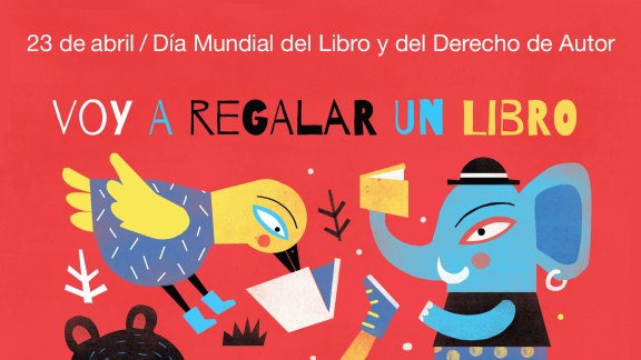 Afiche Cartel Dia Mundial del Libro 2016 de la ilustradora Mariana Ruiz Johnson Gabriela Burin