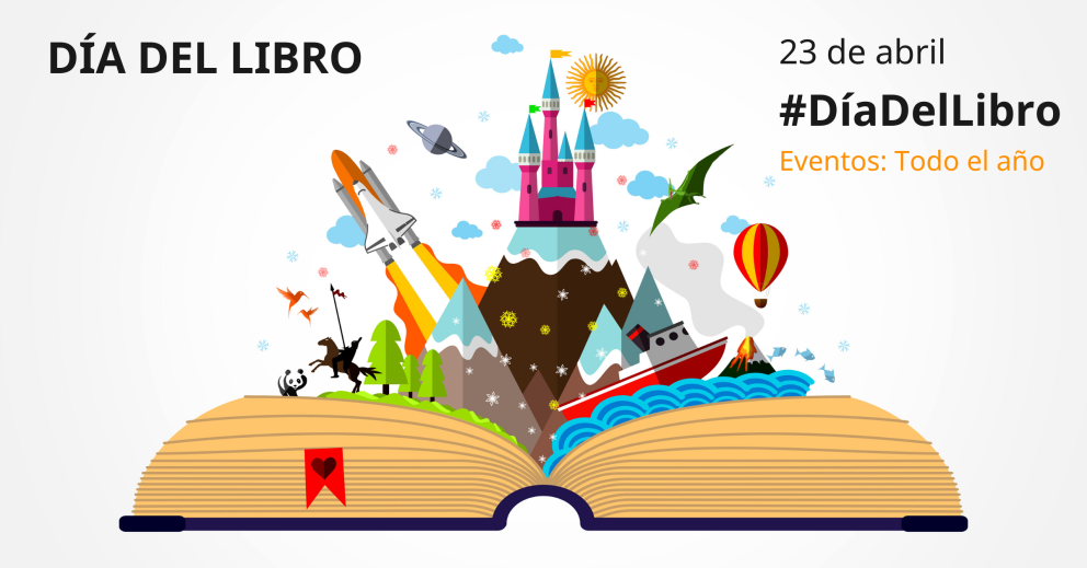 El Día Mundial del Libro se celebra el 23 de abril #DíaDelLibro